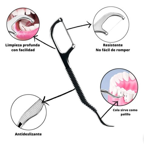 KIT DENTAL DE ACERO.