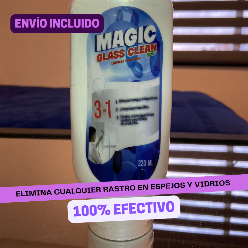 MAGIC GLASS CLEAN 3 EN 1