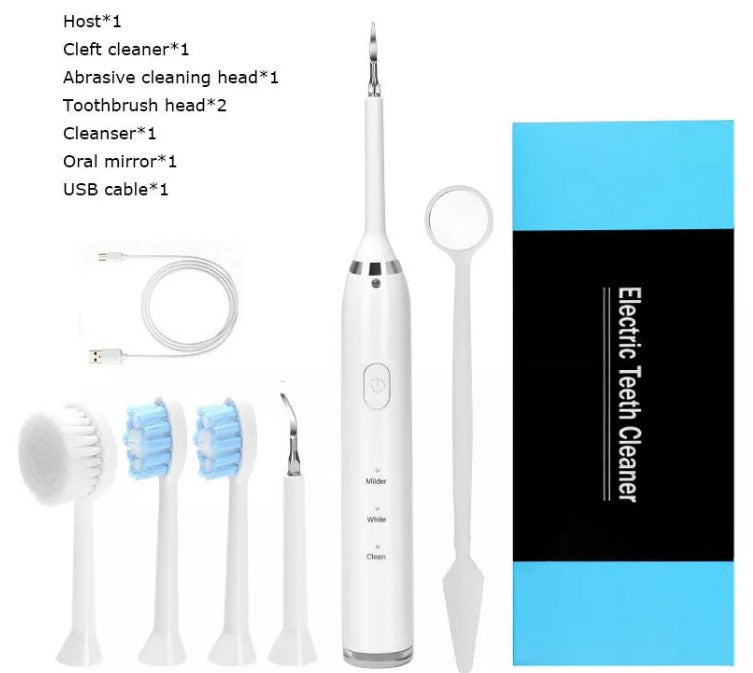 SET DE LIMPIEZA DENTAL RECARGABLE