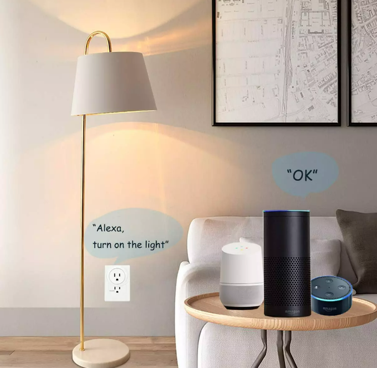 ENCHUFE INTELIGENTE WIFI COMPATIBLE CON ALEXA