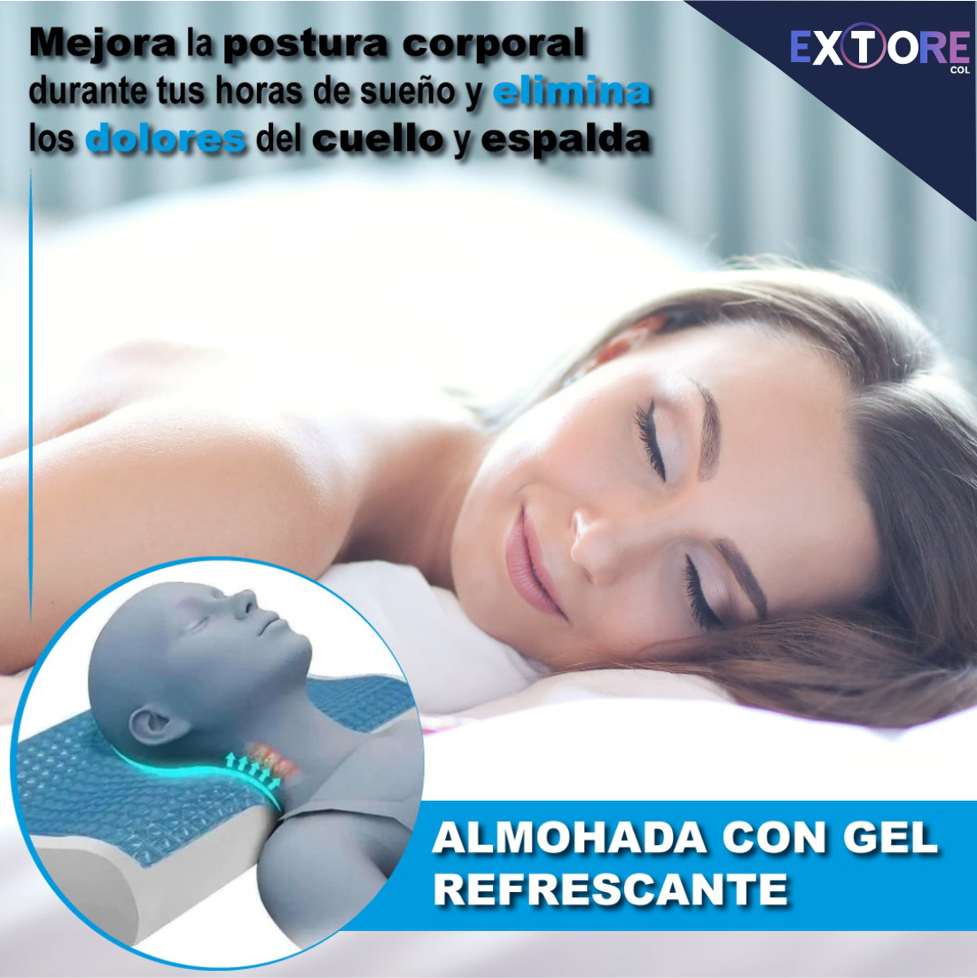 Almohada Coolpillow con Gel®