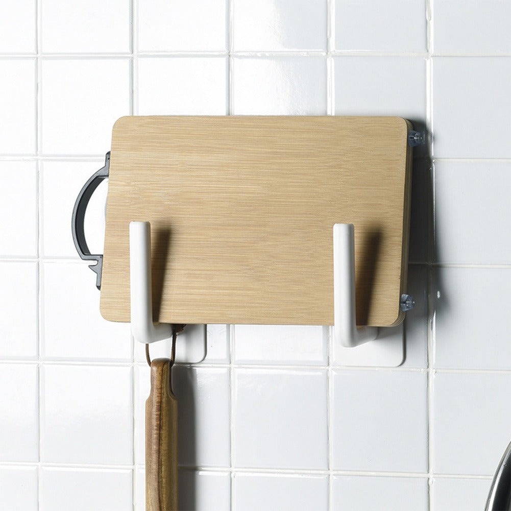 TOALLERO AUTOADESHIVO GANCHO DE PARED MULTIFUNCIONAL  PARA COCINA